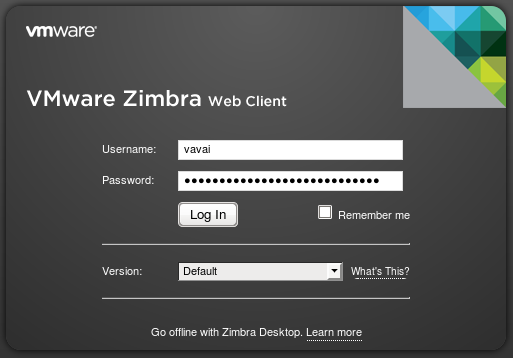 zimbra-login