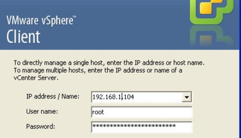 vavai-vsphere-client-login