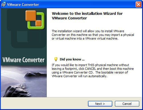 vavai-vmware-converter-install