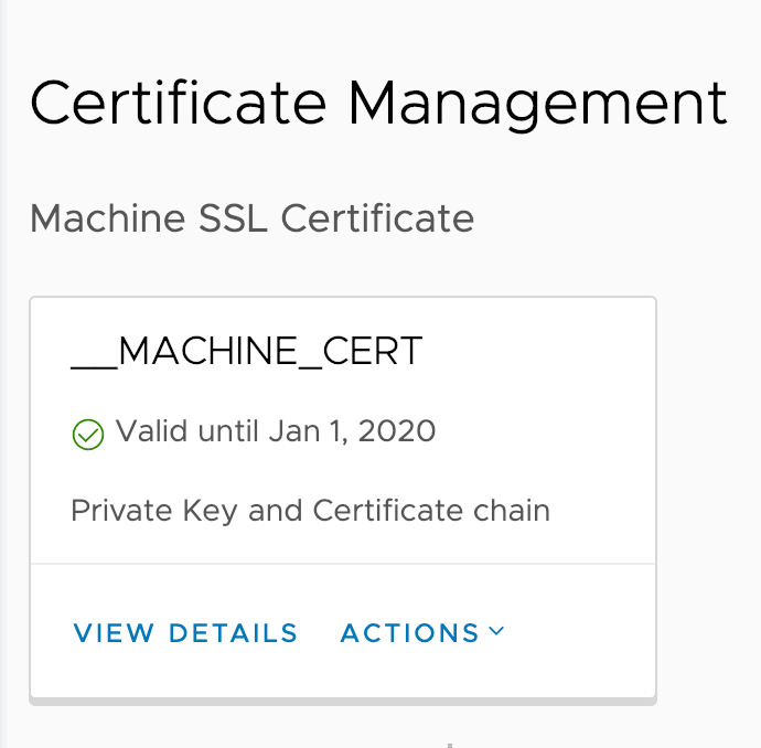 Instalasi Custom SSL Certificate pada vCenter Server 6.7