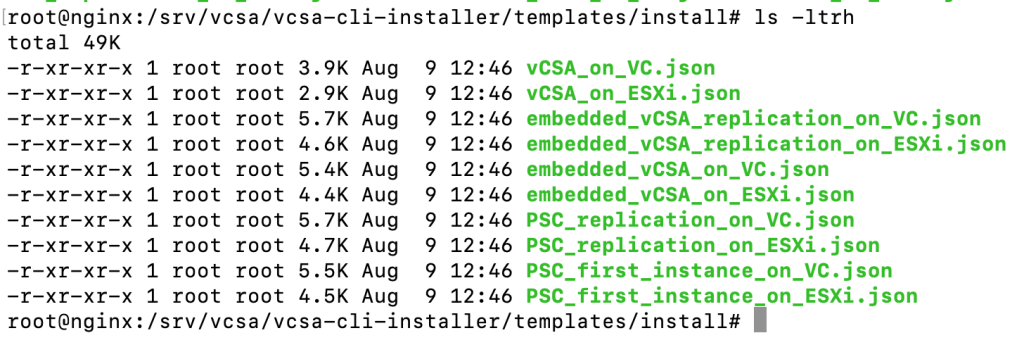 Instalasi vCenter Server 6.7 via CLI