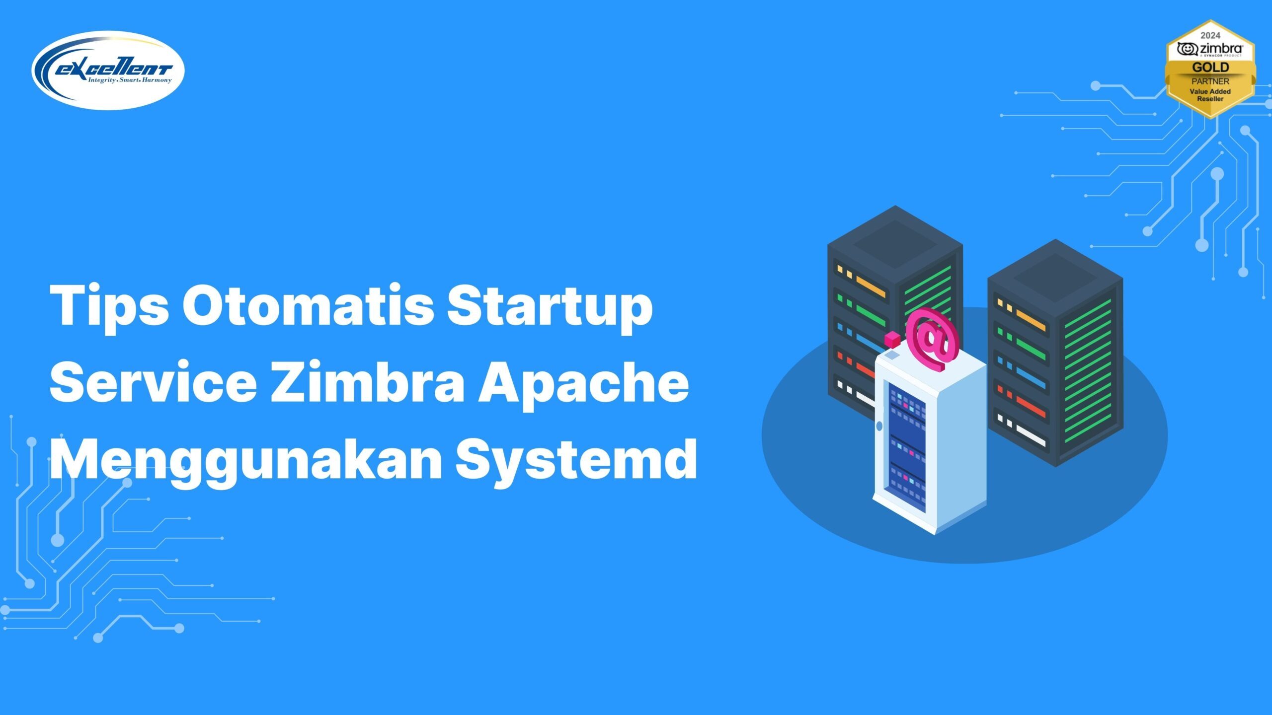 Banner Feature Tips Otomatis Startup Zimbra Apache