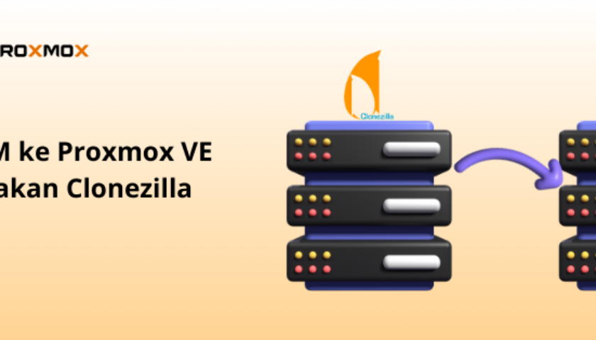 Proxmox Clonezilla