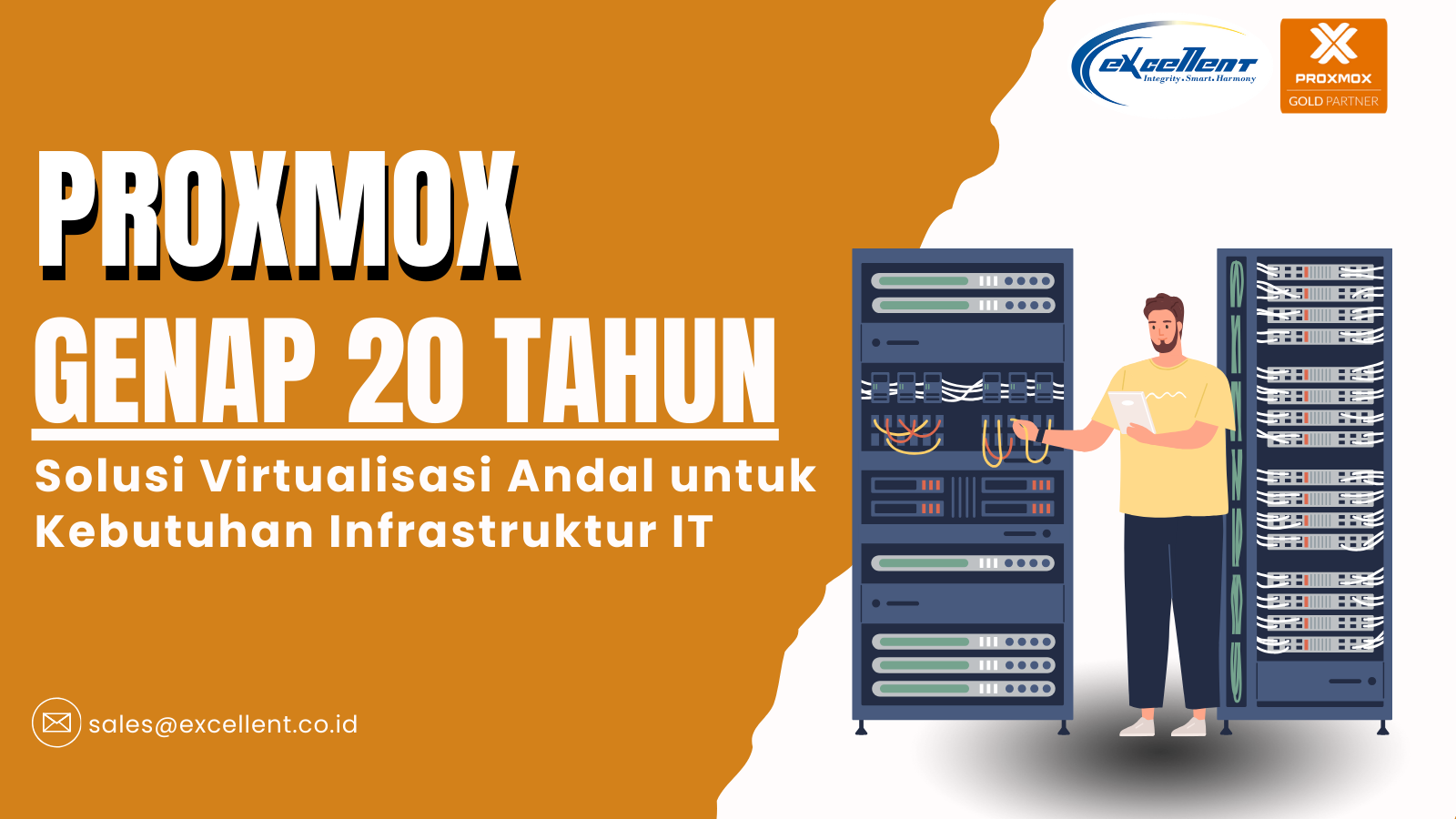 Excellent – Proxmox 20 Tahun