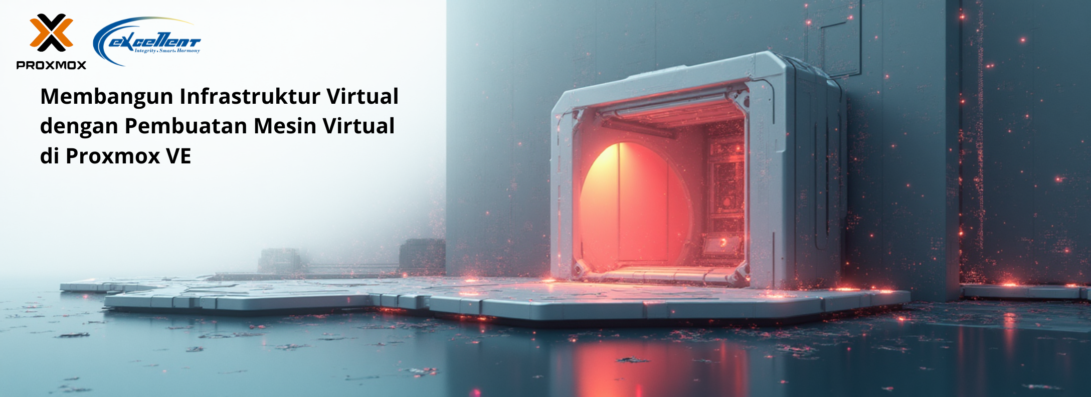 Membangun Infrastruktur Virtual dengan Pembuatan Mesin Virtual di Proxmox VE